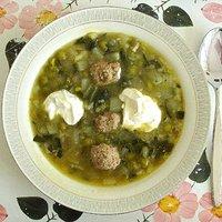 Gestern bei mama: mangoldeintopf mit minze