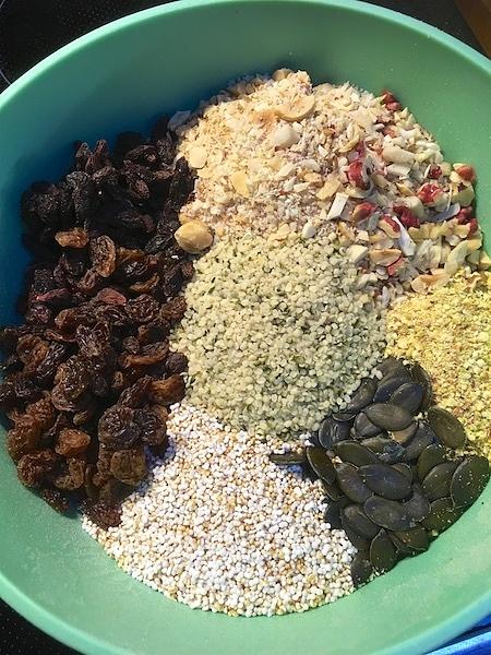 Essen zum Mitnehmen: Müsli