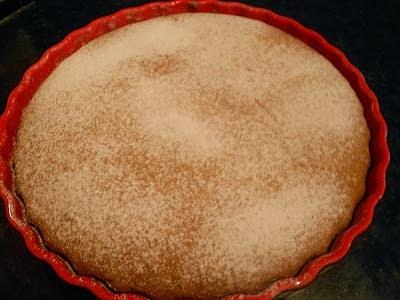Spanische mandeltorte tarta de santiago