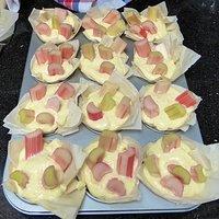Rhabarber-Topfen-Strudel-Dinger