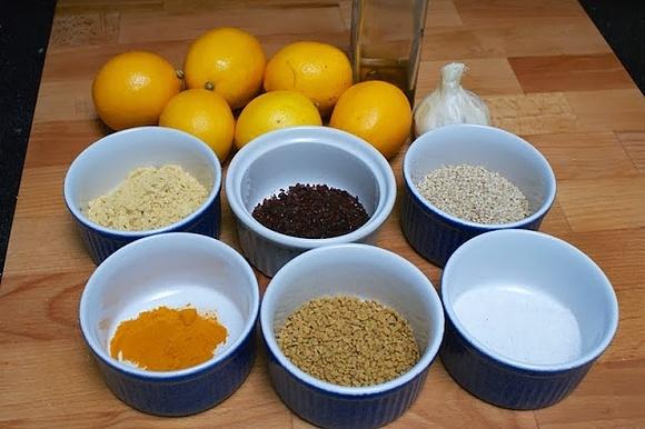 Curry-Zitronen