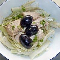 Fenchelsalat mit Thunfisch