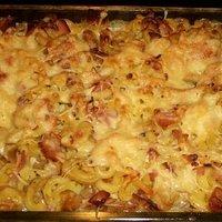 Schinken ~ Nudel ~ Gratin ohne Ei