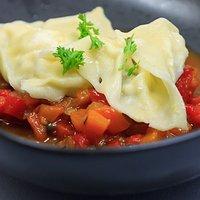 Fenchel-Angelotti mit Paprika-Sugo