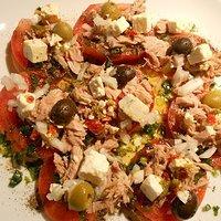 Mediterraner Tomatensalat
