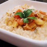 Risotto mit Fenchel und Tomate