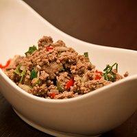Lauwarmer Hackfleischsalat à la Uwe