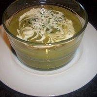 Kartoffelsuppe mit Spinat & Bärlauch