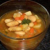 Weiße Bohnensuppe