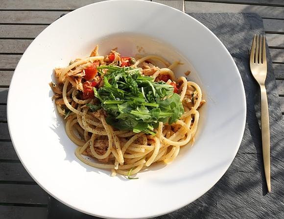 Pasta mit Thunfisch
