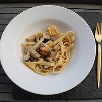 Pasta mit Steinpilzen i