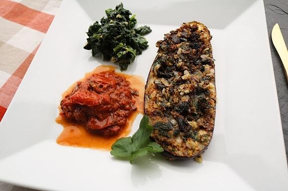 Auberginenschnitzel Strindberg