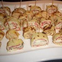 Backofenpfannkuchen gefüllt mit Lachs & Meerrettichcreme