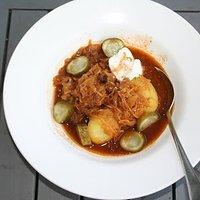 Schweinegulasch