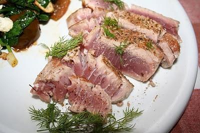 Thunfisch anbraten