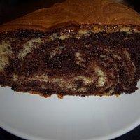 Locker, leichter Marmorkuchen mit Ovomaltine & Mascarpone