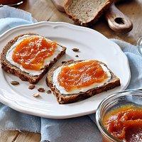 Fruchtige kürbismarmelade mit hokkaido & karotten
