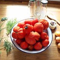 Tomtatensoße einkochen