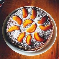 Pfirsich Quark Kuchen