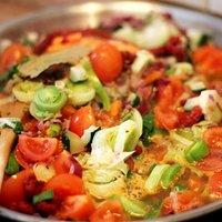 Mediterraner Backofenfisch