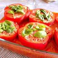Schniprika, Schnaprika, gefüllte Paprika!