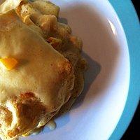 Kürbis-Lachs-Lasagne