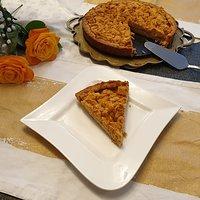 Apfelmus- Mandel- Tarte schnell gemacht