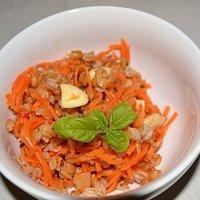 Vor dem fest nochmal ausgewogen essen mit dinkel karotten salat mit mandeln
