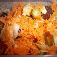 Wenns mal schnell gehen soll zum abendessen: orientalischer möhrensalat