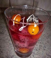 Exotisches Früchtegelee