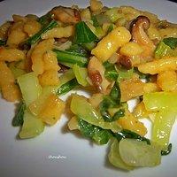 Leichte Spätzle Gemüsepfanne