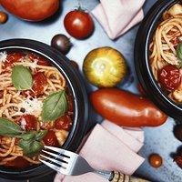 Spaghetti mit Bergkäse