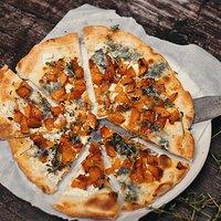 Kürbis Pizza