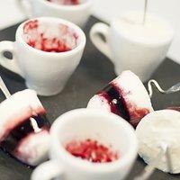 A cup of ice