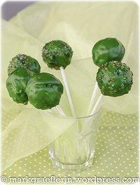 ♣♣♣grüne cakepops zum st. patrick’s day♣♣♣.