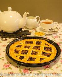 It’s teatime! – part 1: open mincemeat tart
