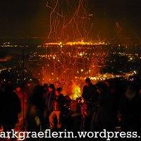 Impressionen vom Fasnachtsfeuer/Schiebefiier in Niederweiler