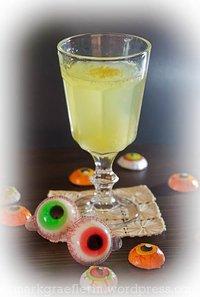 Ideen für’s halloween buffet: gruseliger gelber glibber