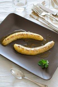 Schnell gekocht – gebratene bananen