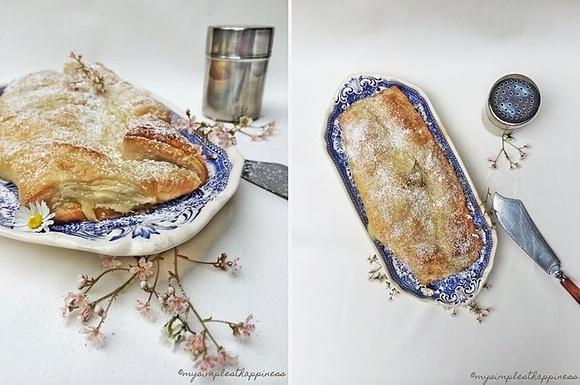 Rhabarber-Schmand-Strudel