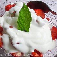 Mein mann kann: erdbeeren mit sahne und grünem pfeffer à la wimbledon
