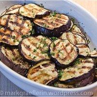 Gegrillte Aubergine