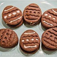 Oreo easter egg cookies – homemade