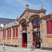 Colmar – und mit napoleon über den canal zurück – teil 1: marché couvert de colmar