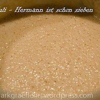 22. juli – hermann ist schon sieben (tage alt.)