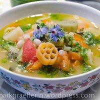 Samstagseintopf – minestrone col pesto