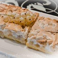 Ein träumchen in weiss – weisse johannisbeer baiser torte