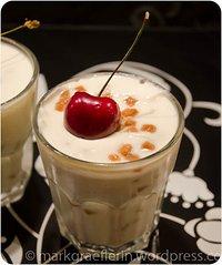 Kirschcreme mit Caramel