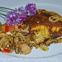 Kleine küche für zwei – gefüllte omelette à la maison