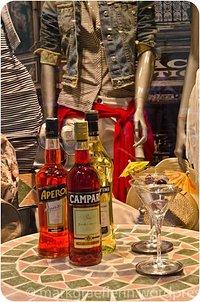 Typisch italien – campari, cocco bello und gelati